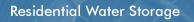 residential water storage